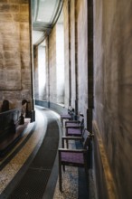 Copenhagen, Denmark, August 10, 2016. Interior view of Frederik Church popularly known as The