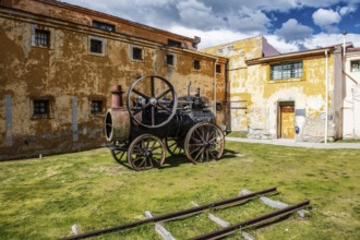 Locomotive of the prison train, Presidio Museum, Ushuaia, Argentina