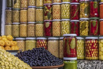 Olive shop, marrakesh, morocco