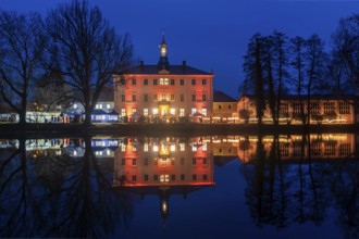 Christmas market at Lauterbach Castle Lauterbach, Saxony, Germany