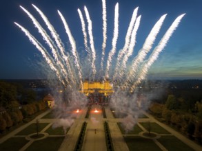 Fish and Forest Festival Moritzburg, Baroque fireworks in the castle park, Fish and Forest Festival