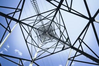 High-voltage pylon, electricity prices