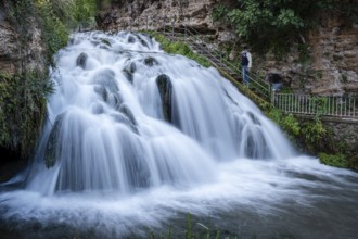 Trillo waterfall, La Alcarria, Guadalajara, Spain