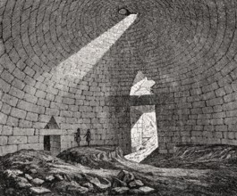 The Treasury of Atreus, Acropolis at Mycenae, Greece