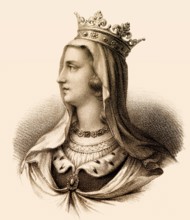 Isabella, Isabelle d'Aragon, Isabella von Aragón, 1248-1271, infanta of Aragon, Queen consort of