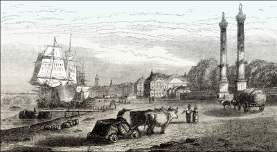 Bordeaux, Gironde department, France, 19th century
