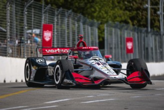 NTT INDYCAR SERIES driver, WILL POWER (12) of Toowoomba, Australia, travels through the turns