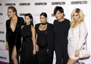 Khloe Kardashian, Kourtney Kardashian, Kim Kardashian, Kris Jenner and Kylie Jenner at the