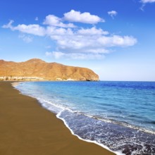 Gran Tarajal beach Fuerteventura at Canary Islands of Spain