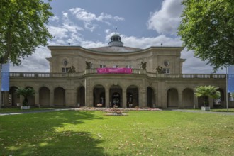 The Regentenbau, event building in neoclassical style built in 1913, Bad Kissingen, Lower