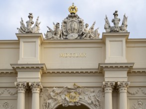 Brandenburg Gate, City Gate, Detail, Potsdam, Brandenburg, Germany