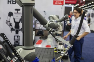 Detroit, Michigan - More than 800 exhibitors displayed at Automate, North America's largest robotic