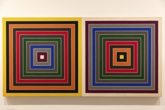 Gray Scramble by Frank Stella, Medellin, Colombia