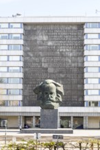Karl Marx Monument, Chemnitz, Saxony, Germany