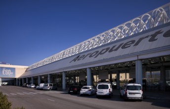 Exterior view Aeropuerto de Son San Juan, Palma de Majorca Airport, PMI, Majorca, Balearic Islands,