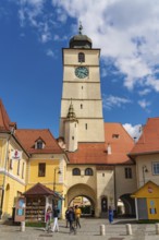 Turnul Sfatului, Council Tower in Sibiu, Transylvania, Romania