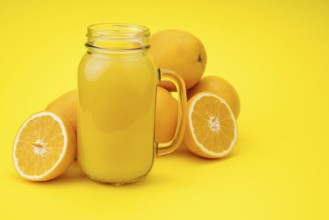 Delicious juice made from oranges