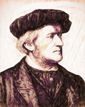 Wilhelm Richard Wagner, 1813, 1883, German composer