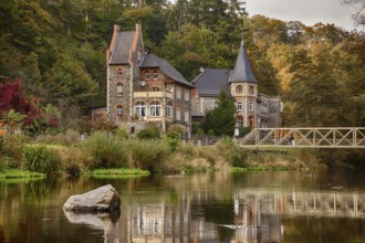 Treseburg in the Harz Mountains on the River Bode