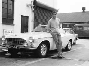 Volvo P1800. A sports car manufactured by Volvo Cars wtih production start 1961 and ending 1973.