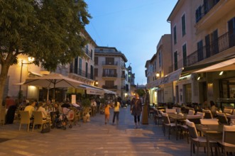 Restaurants, Alcudia, Majorca, Majorca, Balearic Islands, Spain