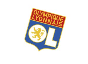 Rotated to right, Olympique Lyonnais Logo 2000, Soccer, Historic Logo from 2000