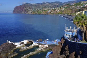 Meeresschwimmbad, Restaurant, Cabo Girao, Doca da Cavacas, Funchal, Insel Madeira