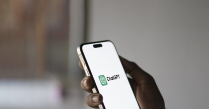 ChatGpt Logo on Smartphone Screen