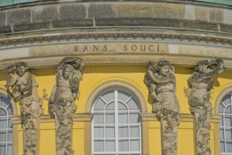 Sanssouci Palace, Potsdam, Brandenburg, Germany