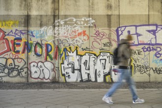 Graffiti, Handjerystraße, Friedenau, Schöneberg, Berlin, Germany