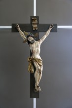 Crucifix in the Catholic Church of the Ascension, listed building, Kempten, Allgäu, Bavaria,