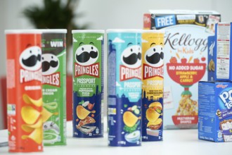 Pringles and products from KELLOGS Hamburg, Hamburg, Germany