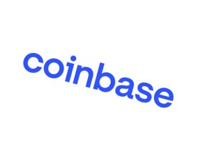 Rotated to right, Coinbase logo, Finance, Logo