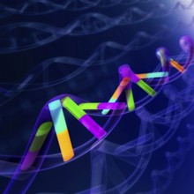 DNA sequence abstract background