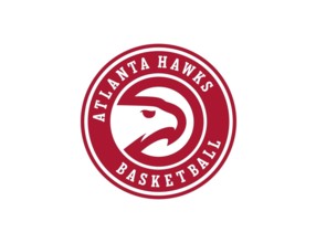Rotated to left, Atlanta Hawks logo, Logo