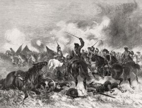 The Battle of Fehrbellin on June 18, 1675