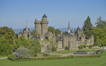 Löwenburg, Wilhelmshöhe, Kassel, Hesse, Germany