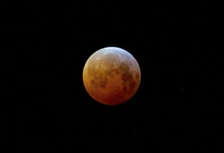 Blood moon, full moon, moon, planet, planets, total lunar eclipse, Hidrasund, 2019