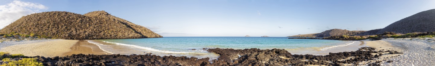 Beach, bay, Cormorant Point, Galapagos, Ecuador