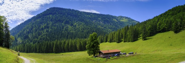 Bayr-Alm, Bayralm, Boareibl Alm near Kreuth, Upper Bavaria, Bavaria, Germany