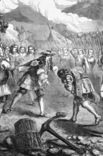 After Cromwell's death in 1658, King Charles II arrived in Dover on 25 May 1660 and reached London