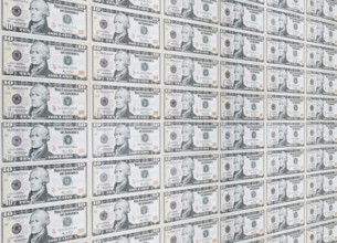 10 US dollar notes, 10 dollar banknotes