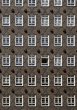 Sprinkenhof, facade, Brick Expressionism, Kontorhausviertel, UNESCO World Heritage Site, Hamburg,