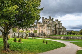 Ruins of Lowther Castle and Gardens, Lowther, Cumbria, England, United Kingdom