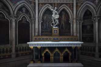Interior view, Chapel of St Michael and St Blaise, Chapelle Saint Michel et Saint Blaise,