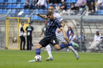 Football 3rd division, 2025/26 season, matchday 1: Waldhof Mannheim v SC Verl***On the ball: Tim