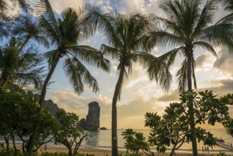 Pai Plong Beach, sunset, Ao Nang, Krabi, Thailand