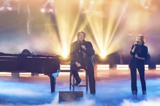 Howard Carpendale with the song Ungesagtes at the Beatrice Egli Show in Studio Berlin Adlershof on