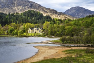 Loch Shiel, Glenfinnan Viaduct, River Finnan, West Highland, Scotland, United Kingdom