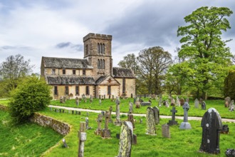 St Michael Church and Cemetery, Lowther Castle and Gardens, Lowther, Cumbria, England, United